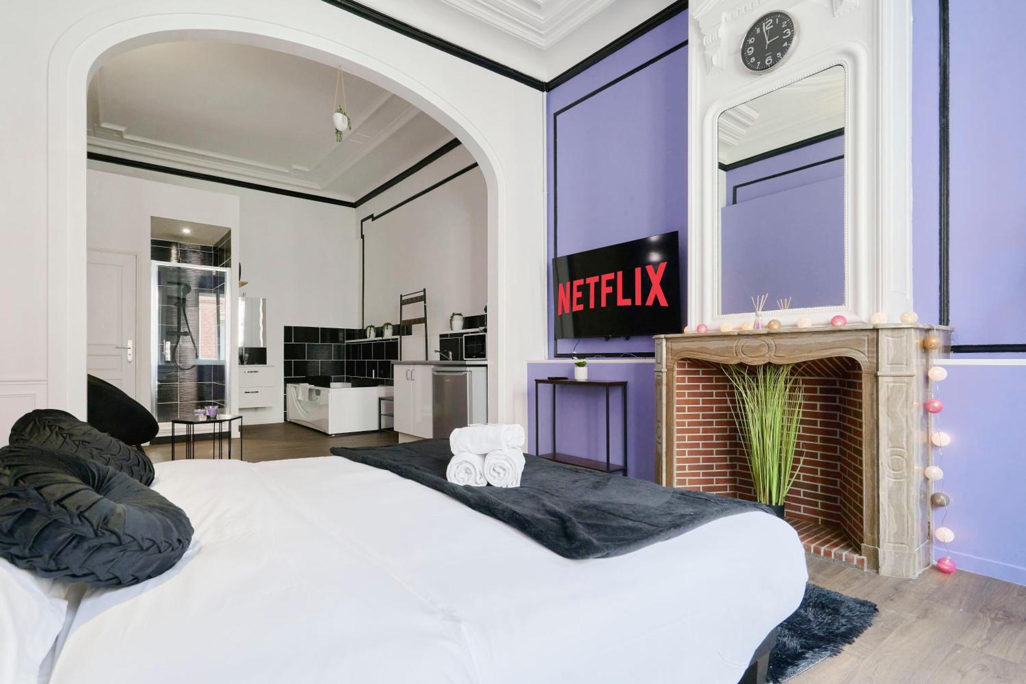 Ng Prestige - Lille L Roubaix Trichon - Balneo - Netflix - Wifi Apartment ภายนอก รูปภาพ